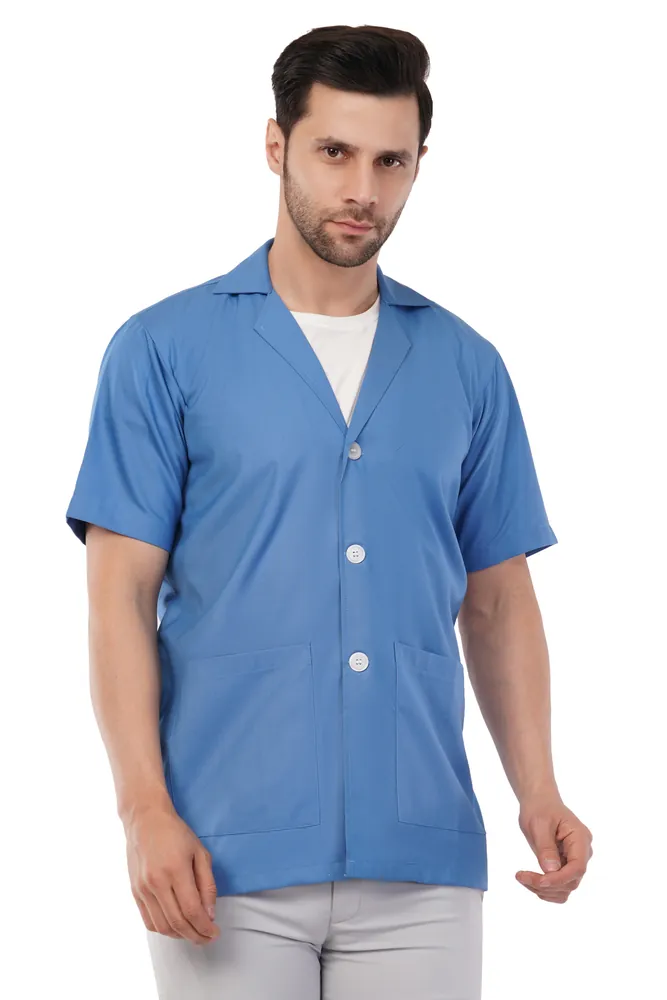 Mens Half Sleeve Apron Spectrum